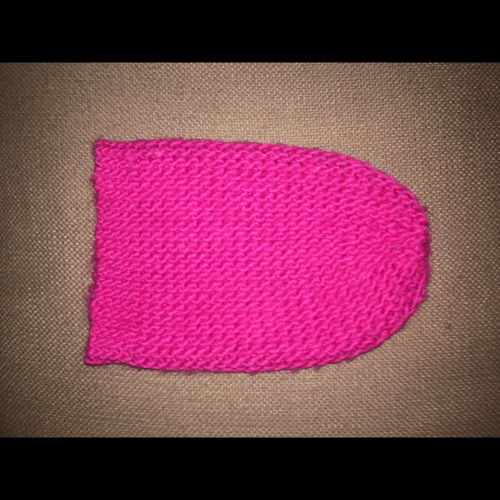 Pink beanie